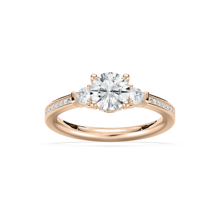 PLDR-409 Solitaire Diamond Ring CAD